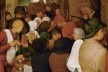 O casamento do camponês, Pieter Bruegel (o velho), detalhe, 1567