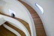 Sede da Fundação Iberê Camargo, rampas no salão principal. Arquiteto Álvaro Siza, 2008