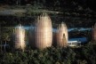 Centro Cultural Jean-Marie-Tjibaou, Nova Caledônia, 1991-1998. Arquiteto Renzo Piano