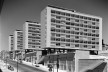 Conjunto habitacional na Avenida Infante Santo, Lisboa, 1954-1959. Arquitetos Alberto José Pessoa (1919-1985), Hernâni Gandra (1914-1988) e João Abel Manta (b. 1928)