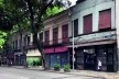 A rua da Carioca em fevereiro de 2020, antes do isolamento social