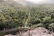 Parque Nacional de Itatiaia, maquete eletrônica do Mirante do Último Adeus (parte baixa / estrutura metálica), Rio de Janeiro Brasil / Minas Gerais Brasil, 2017. Arquitetos Pedro Paes Lira, Manoela Machado, Camila Sanches, Giulia Corsi / Natureza Urbana