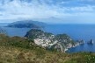 Vista do Monte Solaro, Capri, Itália