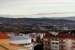 Covilhã, vista da cidade a beira da serra, março 2017