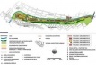 Mapa Temático – Plano urbanístico. Planejamento multisetorial norteou a proposta. O contato direto com o Rio Jaguaribe foi outro fator determinante nas intenções projetuais