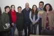 Fabiana Perazolo, Fernanda Critelli, Helena Ayoub, Abilio Guerra, Silvana Romano, Felipe Rodrigues e Eloisa Mara, festa de lançamento do livro “Abrahão Sanovicz, arquiteto”, IAB/SP, 22 ago. 2017