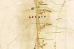Detalhe do Mappa da Imperial Cidade de São Paulo, de Carlos Rath, 1855, mostrando as vertentes d’água da região oeste (Água Branca)