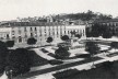 Praça XV com a estátua do General Osório e o novo paisagismo
