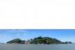 Lado leste da Ilha de Anhatomirim, Governador Celso Ramos SC
