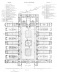 Planta do Hospital Lariboisière, em Paris; projeto de Gauthier de 1839 – estrutura espacial compartimentada e especializada