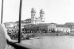 Igreja e área portuária, Iguape SP, anos 1930