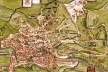 Mapa de Roma “Antigua Civitates Orbis Terrarum II”, 1575