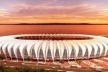 Vista geral do projeto de remodelação do Estádio do Beira-Rio em Porto Alegre
