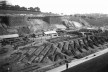 Estádio e complexo poliesportivo do Pacaembu, construção, São Paulo, anos 1940
