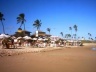 Barracas de praia na praia de Pituaçu - Salvador, BA