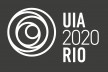 Concurso nacional para a marca do UIA Rio, primeiro lugar. marca do congresso simplificada. Glaucio Campelo e Suzana Valladares / Unidesign