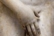 Detalhe da reprodução do Louvre da estátua para o templo de Vênus, de Praxíteles