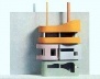 Wall House (Wall series, 1973), modelo
