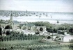 Detalhe de: Montevideo. Vista tomada del natural desde el campanario de la Iglesia del Reducto. 1884. A. Godel. Litografía. 48,7 x 71 cm. Museu Histórico Municipal