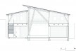 Centro Cultural Chamanga, corte, San José de Chamanga, Esmeraldas, Ecuador, 2018. Atarraya Taller de Arquitectura, Opción Más Chamanga, Universidad de Ciencias Aplicadas de Munich, Universidad Estatal de Portland y Universidad de Tokio