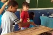 Registros da atividade colaborativa: oficina de pallet