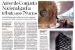 Artigo na Folha de S.Paulo sobre o lançamento do livro, com destaque na capa do caderno Ilustrada