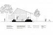 Casa Grande Atyaro Pankotsi, corte, Río Tambo, Junín, Perú, 2019. Arquitectos Marta Maccaglia, Raúl Arancibia, Auriane Bonnault, Samanta Sinistri, Helmer Carrión, Emilio Santos Pérez, Carlos Barreda/Asociación Semillas para el Desarrollo Sostenible