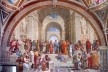 Escola de Atenas (“Scuola di Atene”), Rafael Sanzio, 1509-1511, afresco, 500×700, Palácio Apostólico, Vaticano