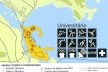 Parque Olímpico Universitário, detalhe, mapa geral das instalações olímpicas na candidatura Rio 2004