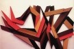Emanoel Araujo, Movimento Dançante, 1987. Madeira policromada
