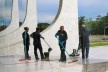 Funcionários fazem reparo e limpeza no Palácio do Planalto após ato terrorista