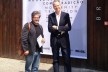 Adalberto da Silva Retto Júnior, correspondente Vitruvius, e André Corrêa do Lago, curador da participação brasileira na Mostra de Arquitetura da Bienal de Veneza