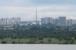 O centro do Plano Piloto visto do Lago Sul
