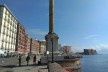 Lungomare, vista para o Castel dell’Ovo, Nápoles, Itália