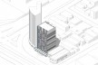 H.O.M.E. — Housing and Office Modular Environment, diagrama do edifício atual, São Paulo, 2020. Arquitetos Ricardo Gonçalves, Matheus Marques, Rolando Figueiredo e Luisa Favilla / Hiperstudio