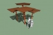 Modelo 3D - Pérgola-Guarda-Chuva