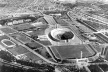 Vista aérea do Estádio Olímpico de Berlim antes da requalificação para a Copa de 2006