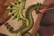 Paolo Uccello, São Jorge e o Dragão, detalhe, c.1459
