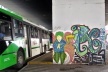 Grafite na Avenida São João (embaixo do Minhocão), São Paulo