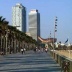 Novo calçadão em frente da praia, Plano de Barcelona