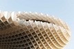 Metropol Parasol, detalhe da estrutura de madeira, Sevilha. J. Mayer H. Architects, 2004