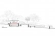Casa dos Terraços Circulares, corte BB, Cotia SP, 2020. Arquiteto Denis Joelsons