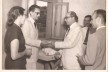 Enilda Ribeiro e Demétrio Ribeiro premiados pelo projeto “Julinho”, 1952