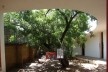 Biblioteca Infantil de Oaxaca, patio interior con vegetación existente, arquitecto Juan José Santibáñez García