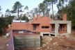 Casa no Figueiral, construção, Alcobaça, Portugal. Arquiteto Pedro Fonseca Jorge