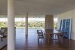 Casa Torreão, vista interna da sala, Brasília DF, arquitetos Daniel Mangabeira, Henrique Coutinho e Matheus Seco Foto Haruo Mikam