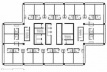 Torre Barcelona, planta de hotel, 2001. Helio Pinon, Laboratorio de Arquitectura, ETSB UPC