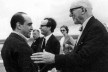 Le Corbusier, Oscar Niemeyer e Ítalo Campofiorito, Brasília, terceira e última viagem do arquiteto suíço-francês ao Brasil, 1962