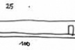 Circulação horizontal habitual [1.5x100=150 m2] com duas escadas [2x15=30m2] ocupam 180m2 por pavimento ou 720 m2
