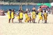 Escolinha na Praia, Aterro do Flamengo, Rio de Janeiro: ruído humano